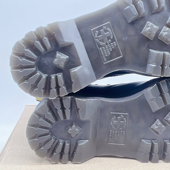 Dr. Martens Sinclair Boots Heart Quad Platform Women's US 7 Zipper Pink Purple - Picture 11 of 13